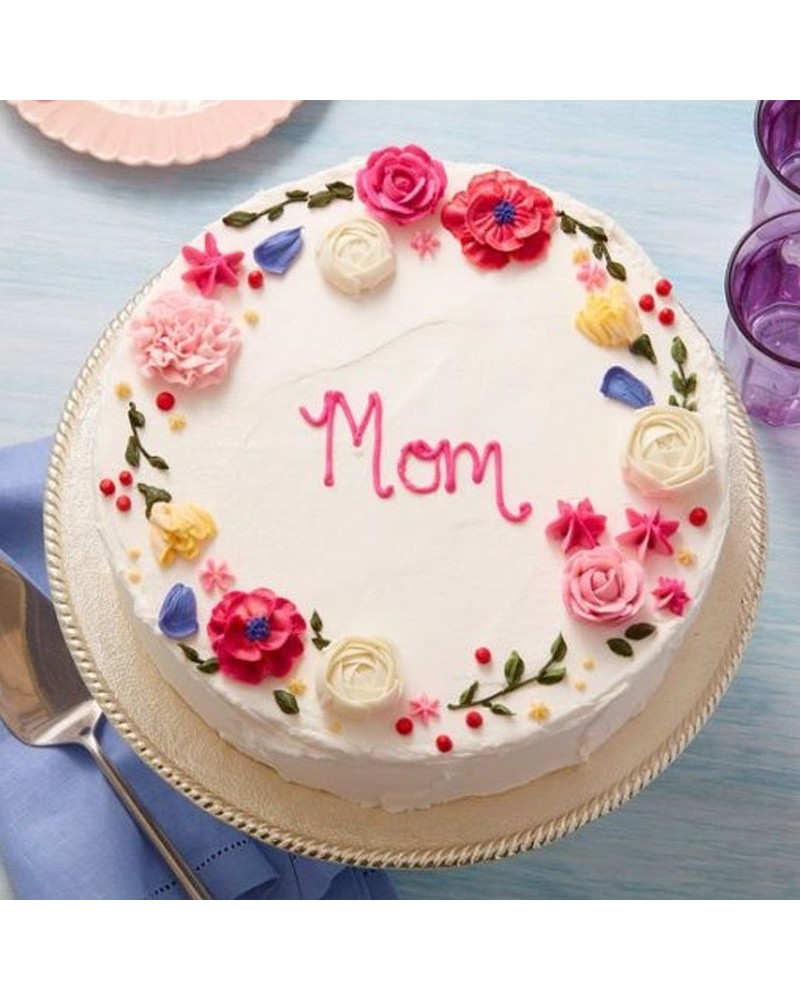 Mom Special Floral Cake