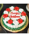 Christmas Floral Cake