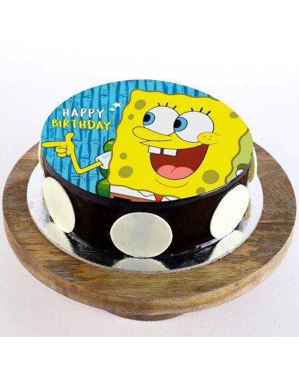 Spongebob Photo Cake