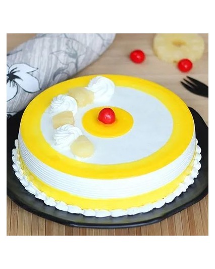 Pineapple Fresh Cream Cake